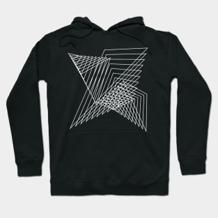 geometric lines design Hoodie